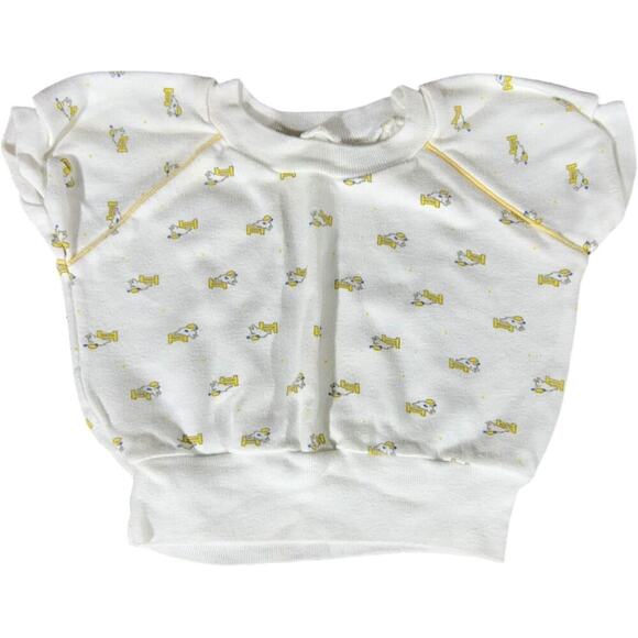 Prancing Sheep Vintage 80’s / 90’s Graphic Baby Top - Picture 1 of 3